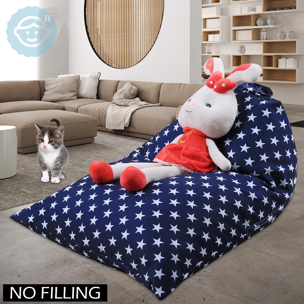 Large Toy Storage Bean Bag Bean Cover Stuffed Animal Kids Soft Seat