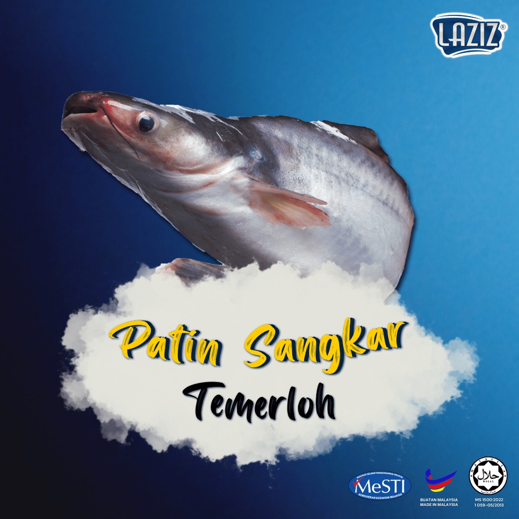 LAZIZ - IKAN PATIN SANGKAR - Original TEMERLOH. Ikan Fresh & Berkualiti. HALAL by Jakim - FROZEN FISH - Ikan Hidup