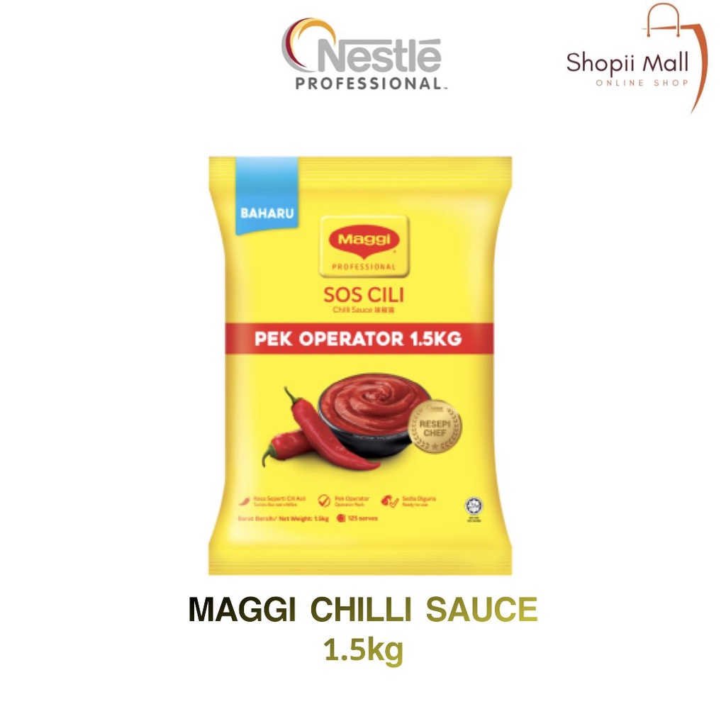 MAGGI CHILLI SAUCE / SOS CILI PEK OPERATOR 1.5kg Shopee Malaysia