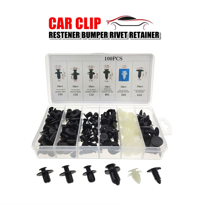 Car Body Plastic Clips Push Pin toyota honda Perodua Proton Myvi Viva