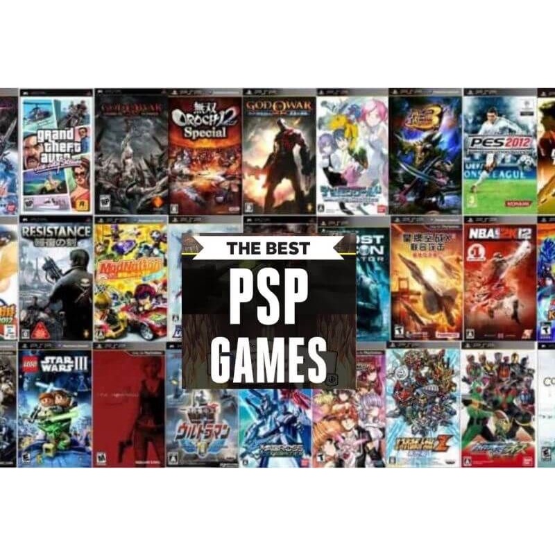 PSP JAILBREAK / PSP GAMES / PSP SD CARD 200++ GAMES Shopee Malaysia