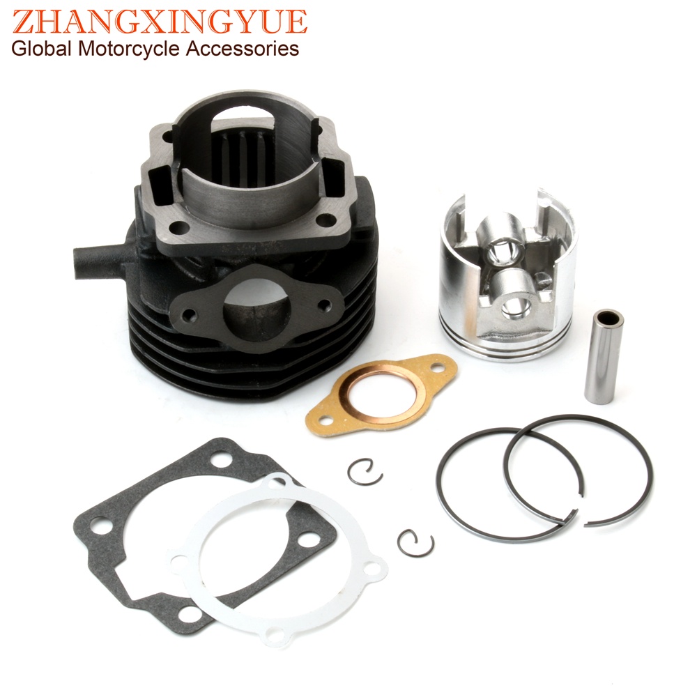 Scooter 102cc Big Bore Racing Cylinder Block Kit For Piaggio Ape 50 ...