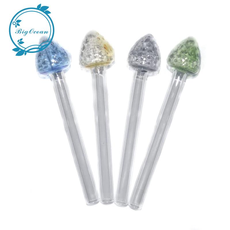 4 Piece Drinking Straws Oil Burners 125mm Oil Burners Glass Oil Burner