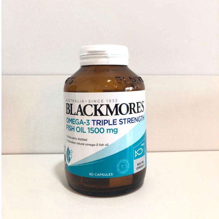 Blackmores Omega3 Triple Strength Fish Oil 1500mg Benefits for Heart