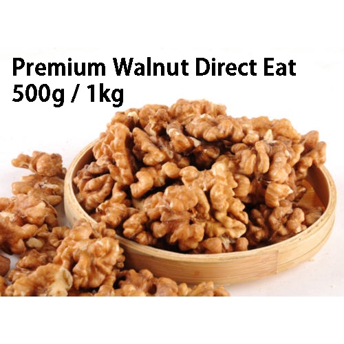 Original Raw Walnut (no shell, ready to eat, unsalted) 500g / 1000g