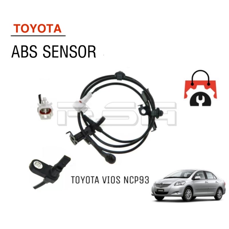 Toyota Vios ncp93 front abs speed sensor Shopee Malaysia