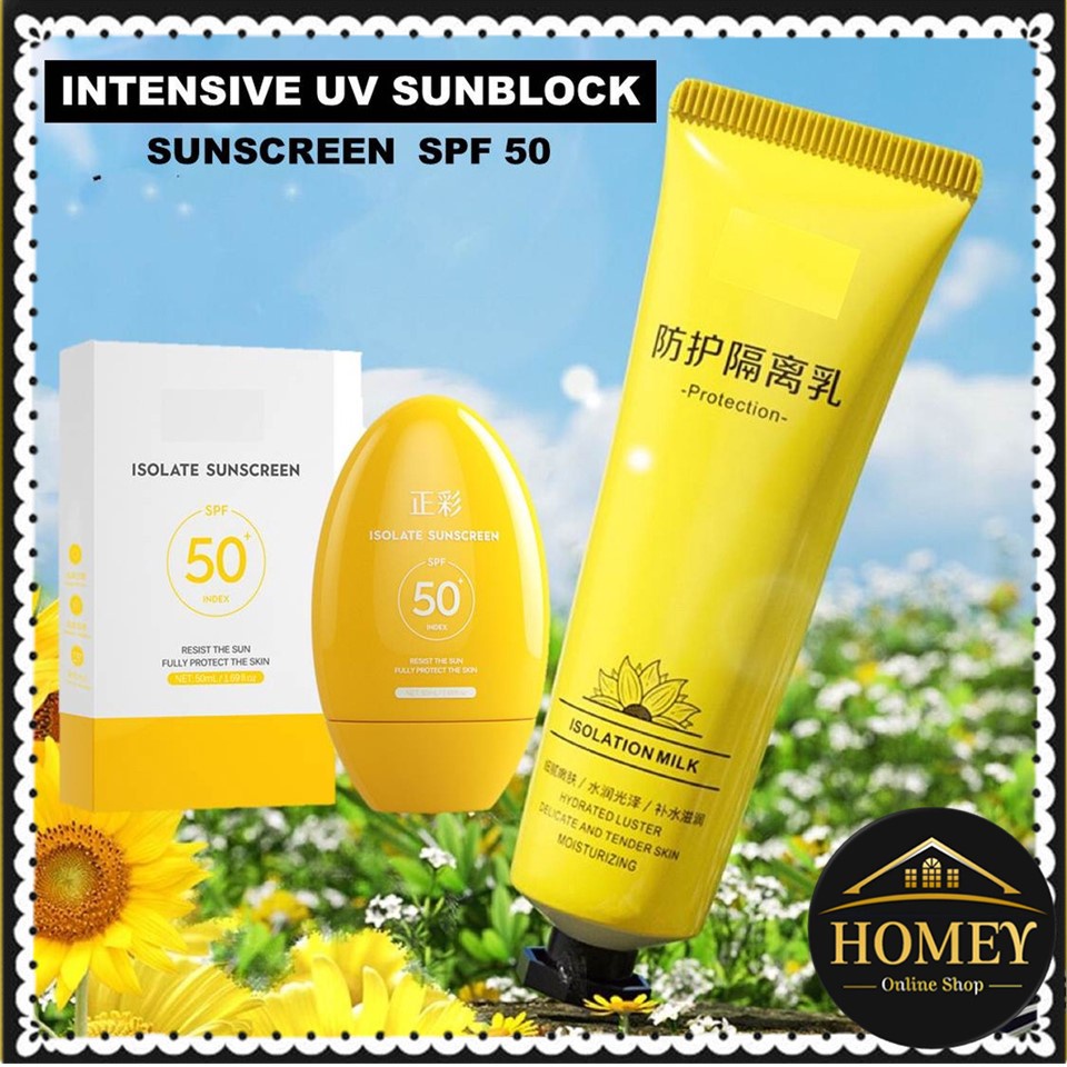 Sunscreen SPF 50 Sunscreen spray UV Shield UV isolation Sun protection ...