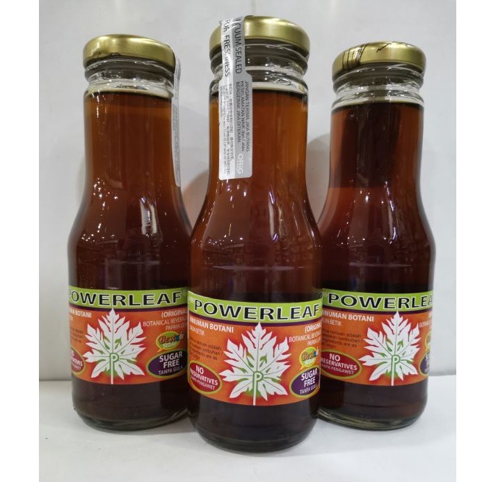 Powerleaf papaya leaf juice (sugar free) 250ml