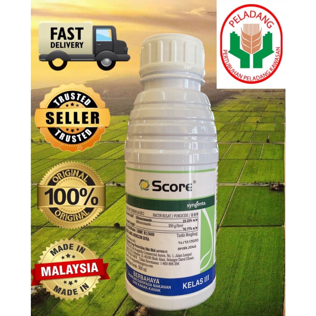 Score Syngenta Difenoconazole 23 58 Racun Kulat Fungicides 500ml