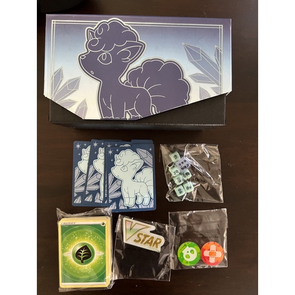 Pokemon TCG SS12 Elite Trainer Box ETB Accessories Storage Box, Dice