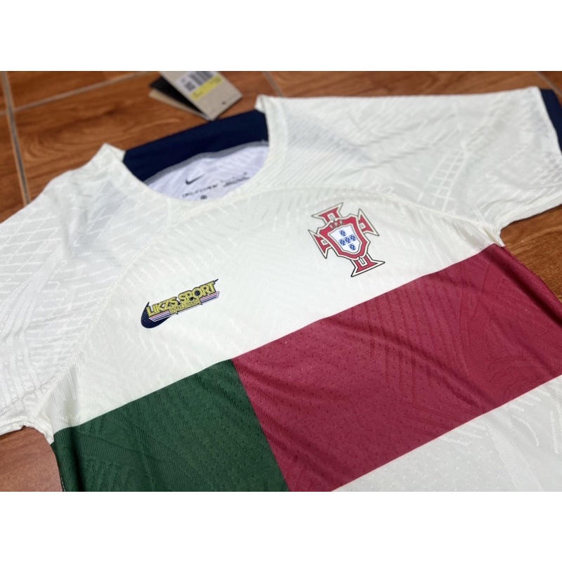 Portugal Away Kit Wc 2022/23 Kit Player Version Top Quality Grade | Jersi Baru Piala Dunia 2022 Versi Pemain - Vapor Kit