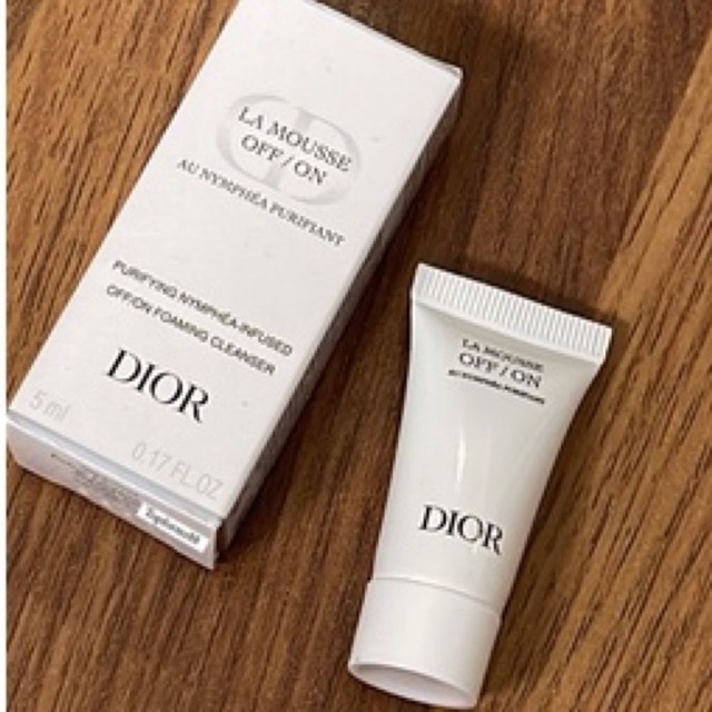 Dior LA MOUSSE OFF/ON FOAMING CLEANSER 5ml Shopee Malaysia