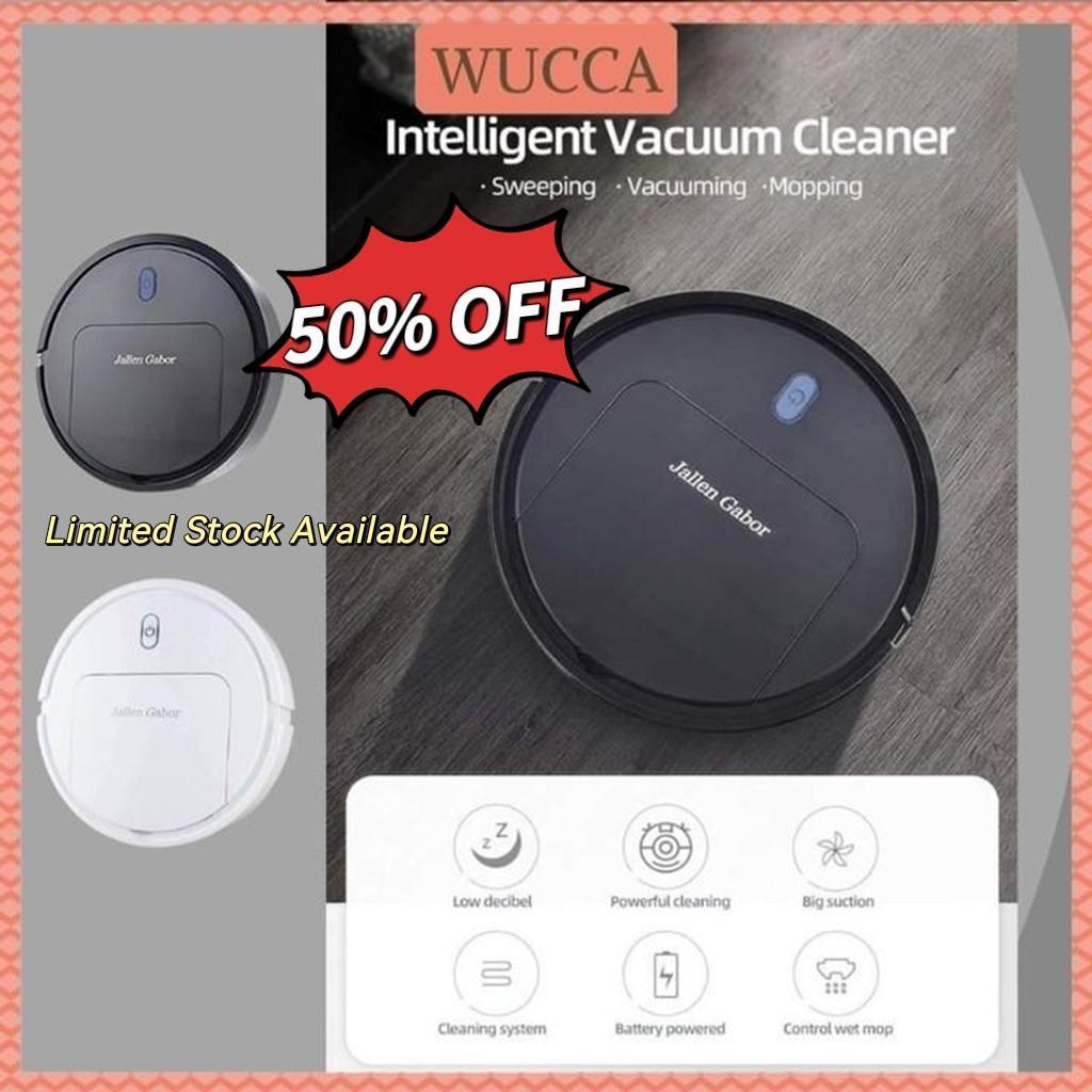 WUCCA Robot Vacuum Cleaner Robot Vakum Smart Vacuum Mop Vacuum Robot ...