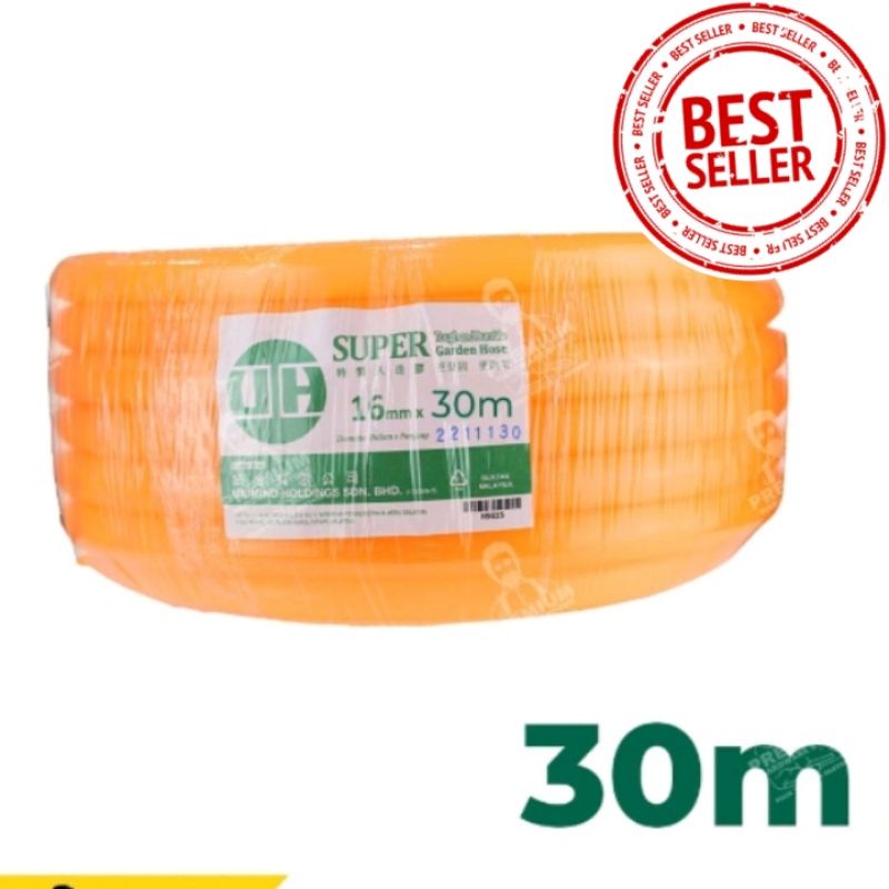 PVC Orange Garden Hose 2mm Paip/Hos Getah Oren Getah Paip Water