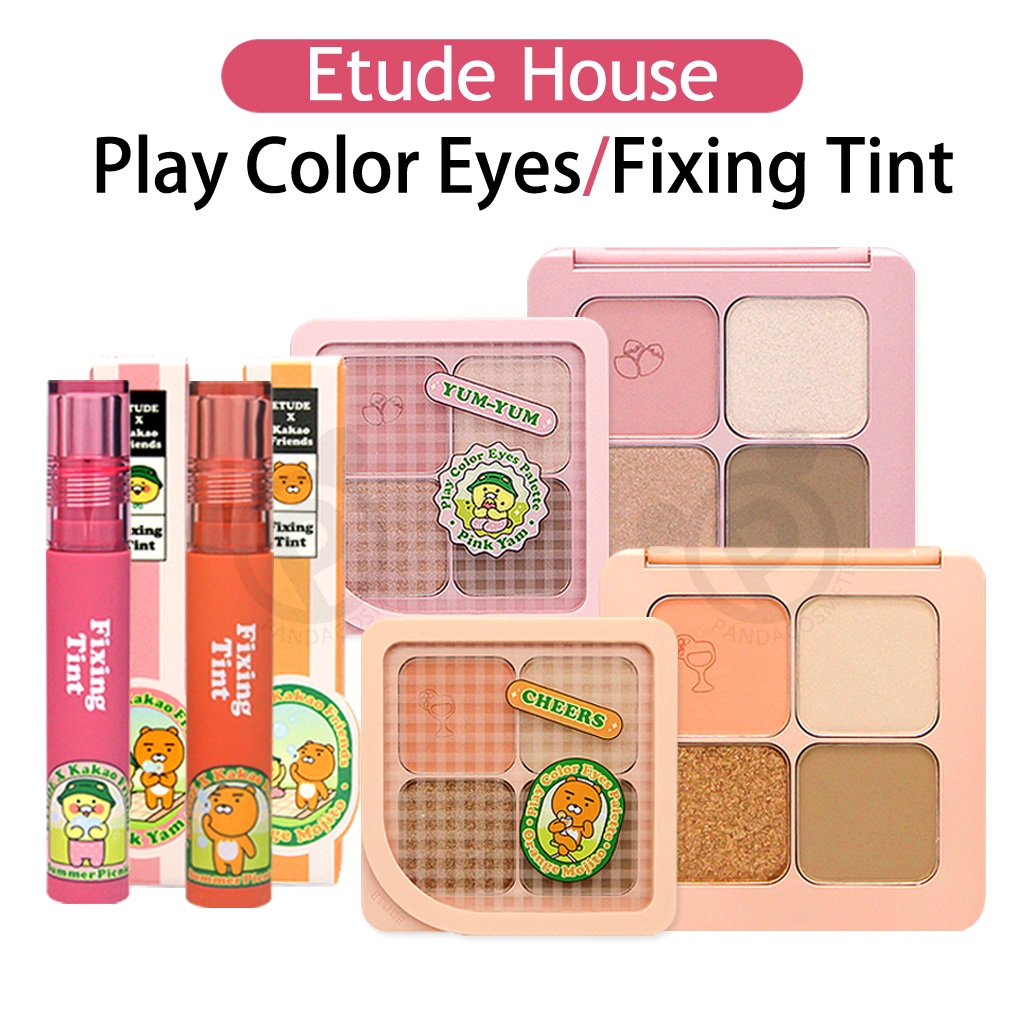 [Etude House] Play Color Eyes Eyeshadow / Fixing Tint (Kakao Friends ...