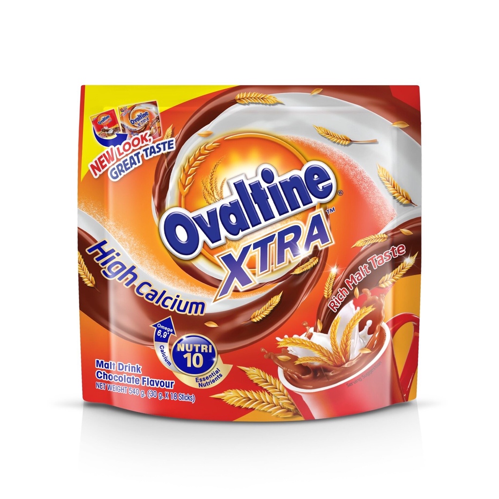 Ovaltine Extra High Calcium Drink (18 Sticks x 30g) | Shopee Malaysia