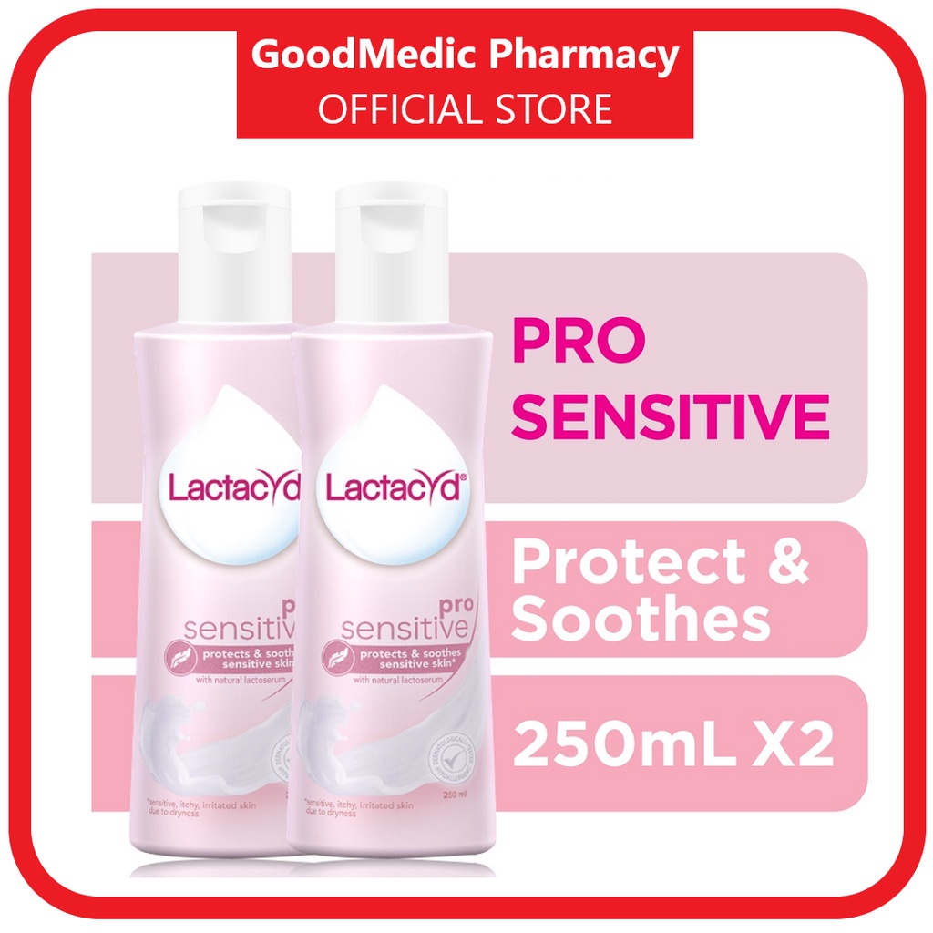 Lactacyd Feminine Wash Pro Sensitive (Protect & Soothes Sensitive V) Shopee Malaysia