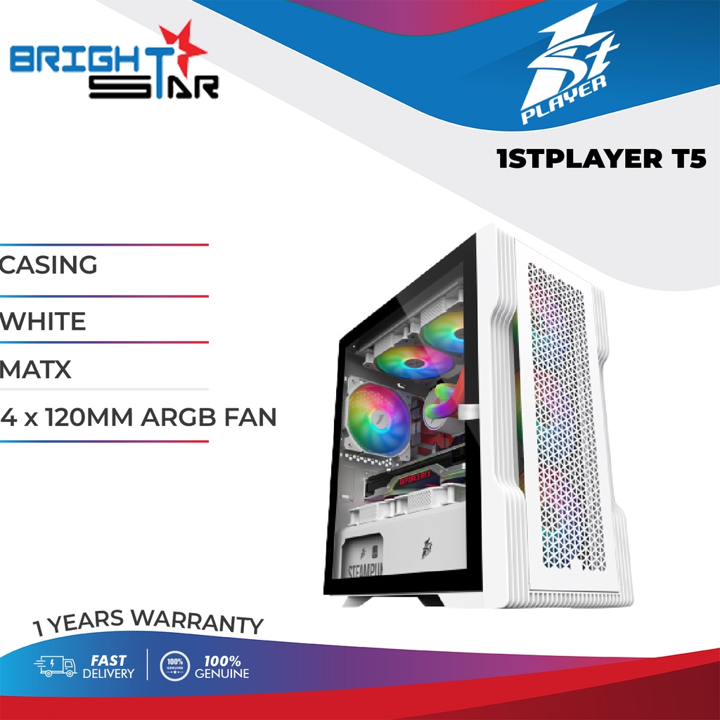 pc-case-1stplayer-t5-white-matx-4-x-120mm-argb-fan-1y