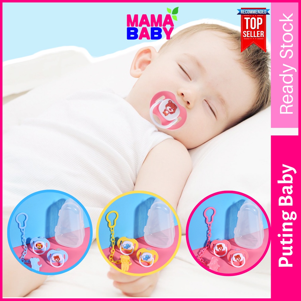 Puting baby newborn 4 in 1 Baby Soother Pacifier Sootie soother local