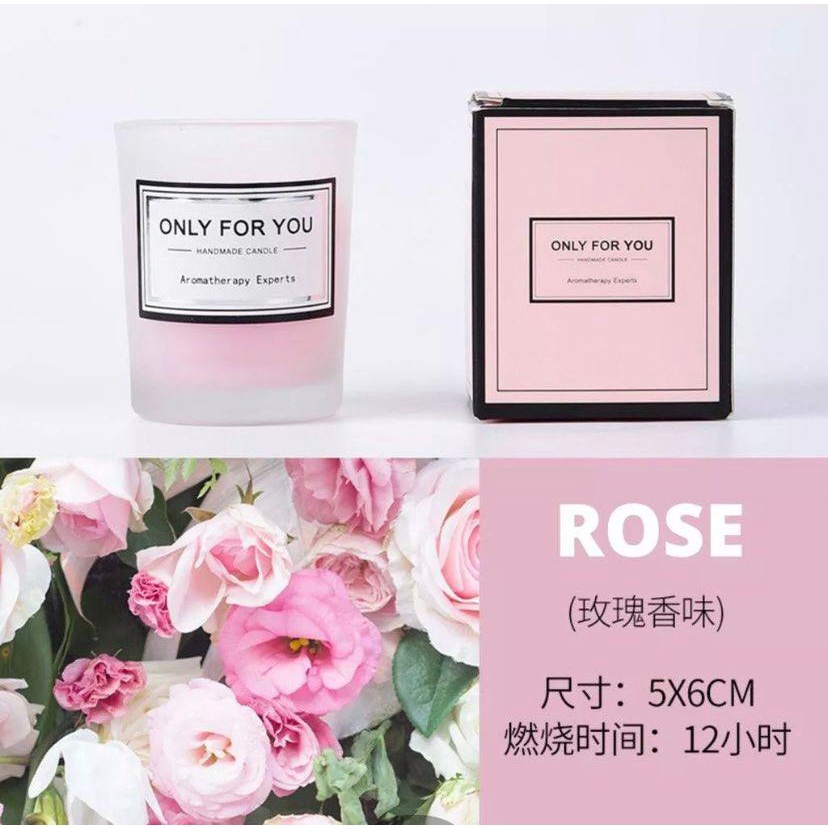 Romantic Scented Candle Fragrances Aromatherapy Air Freasher Lilin