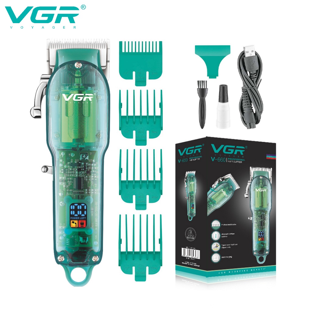 hair trimmer hair trimmer machine Vgr professional hair clipper professional beard trimmer hair cutting machine transparent hair trimmer hair trimmer for men V-660