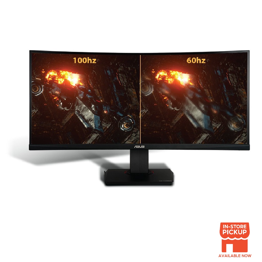 ASUS TUF HDR Gaming Monitor VG35VQ WQHD 3440x1440 - Black (35