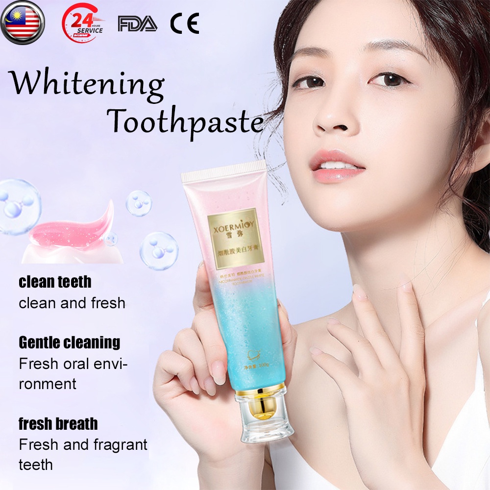 NEW Toothpaste/Teeth Whitening/Fresh Breath/Gigi Putih/Teeth White ...