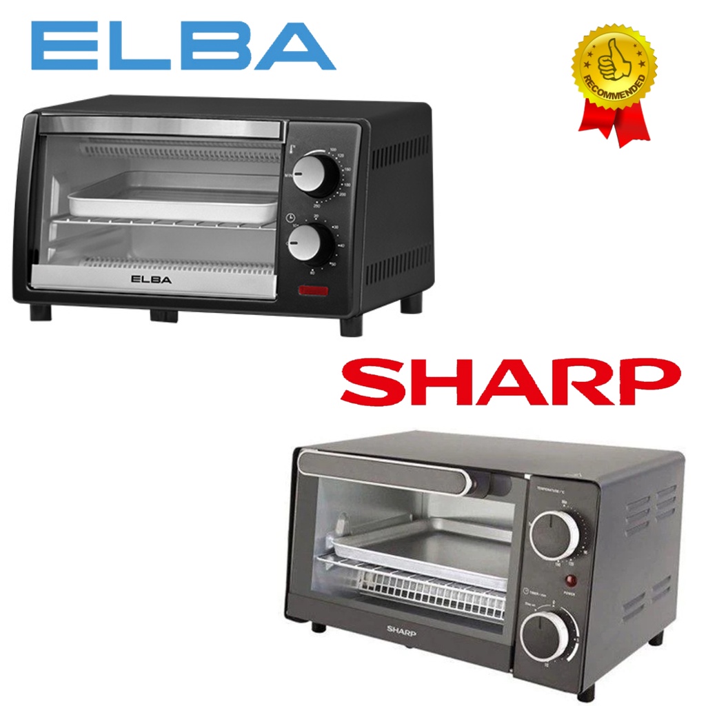 Elba Oven Toaster 9.0L EOT-D0989(BK) / Sharp 9L Oven Toaster EO9MTBK / Electric Oven / Bread Toaster / Pembakar Roti