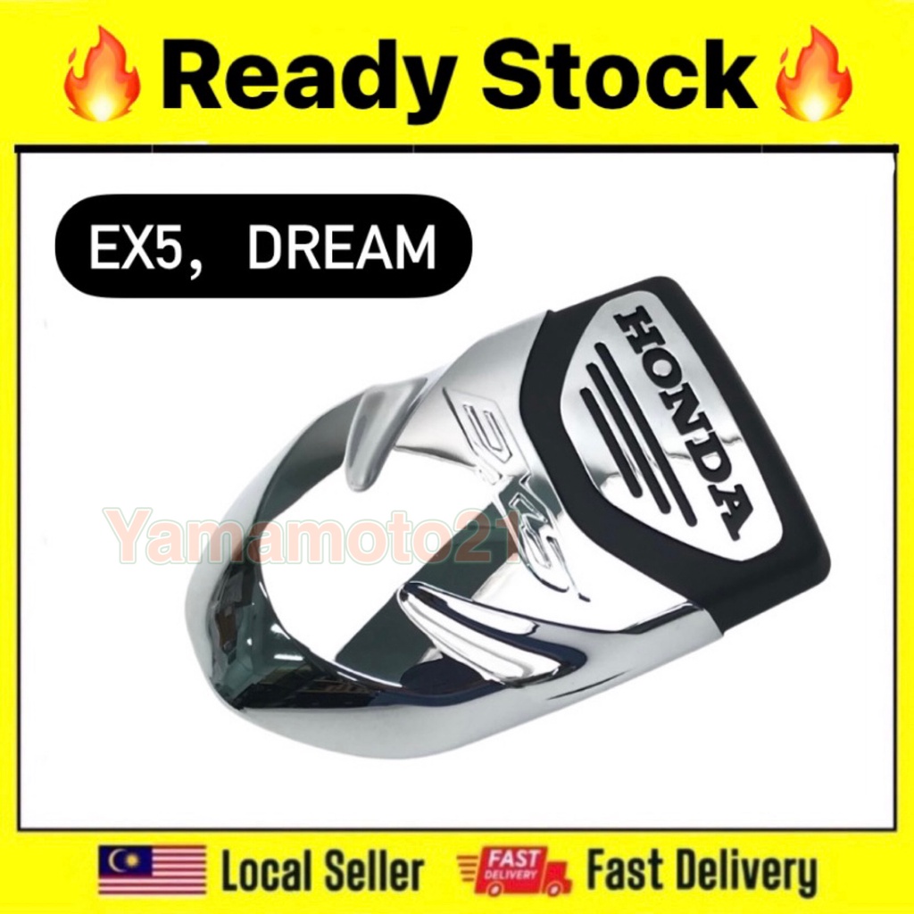 HONDA EX5 HORN LOGO EX5 HP LAMA NEW HORN LOGO LAMBANG HONDA FORK EMBLEM LOGO HON COVER TOP STRIPE COP HONDA CHROME SET