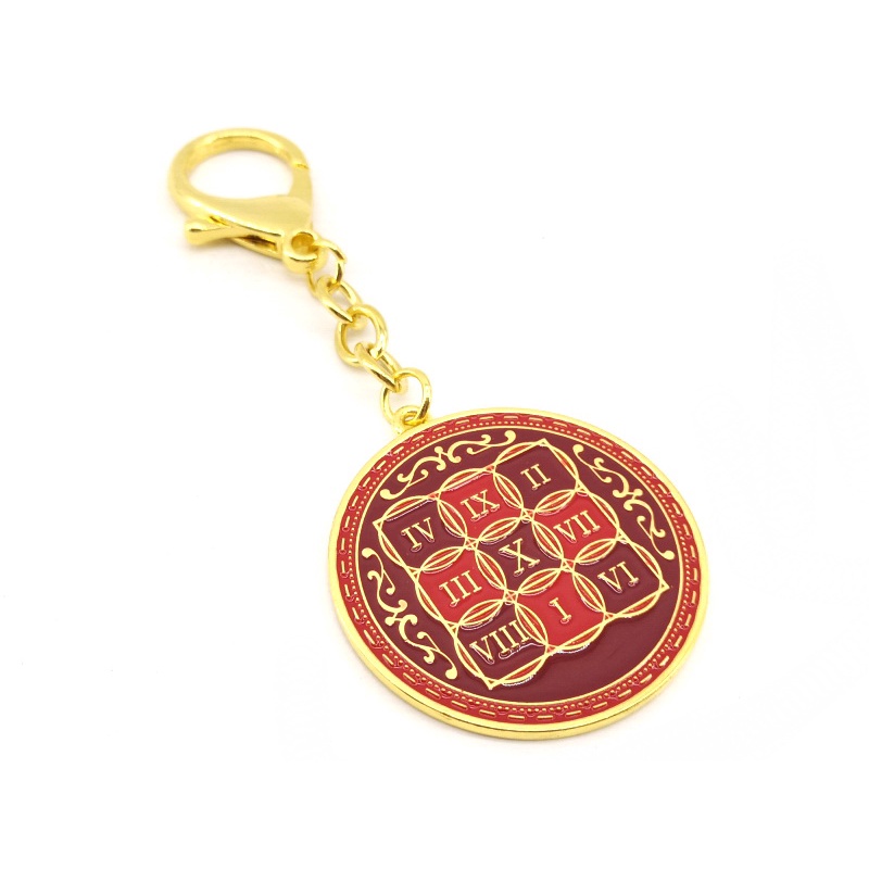 Sum of Ten Feng Shui Amulet Keychain - Sum-of-10 Completion Luck - Feng Shui Shop