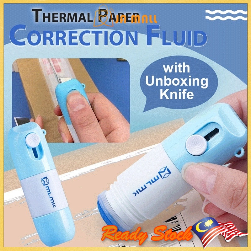 10ml Correction Fluid Identity Protection Stamp Data Information Privacy Protection Leak-Proof Clear Fluid Courier Code