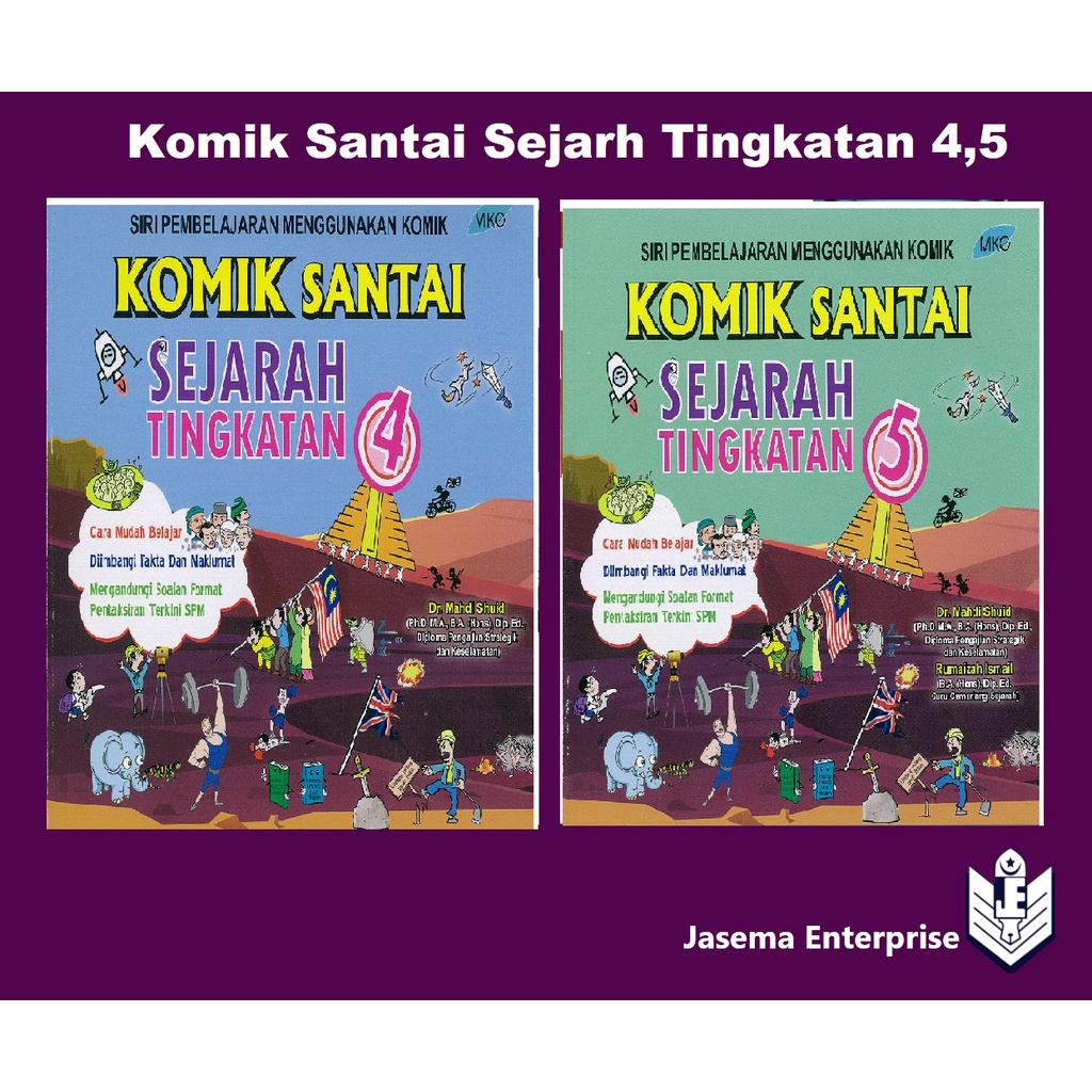 Siri Pembelajaran Menggunakan Komik Santai Sejarah Tingkatan 4.5 ...