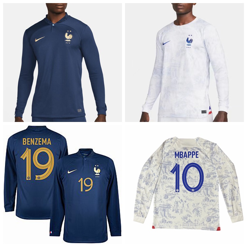 France National Team 2022/23 Stadium Away (Karim Benzema) Men's Nike  Dri-FIT Soccer Jersey