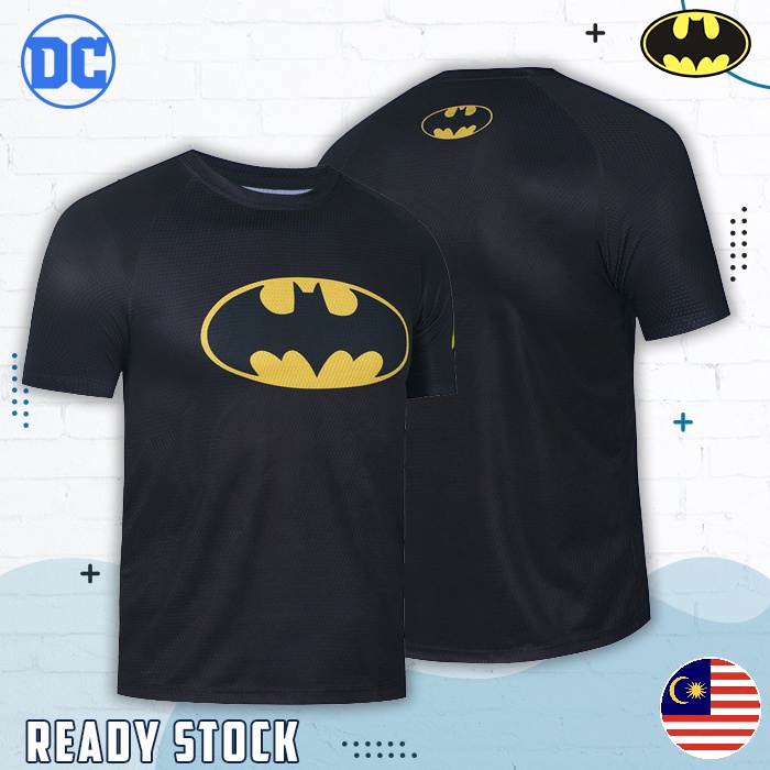 BT4001 Original DC Tshirt Batman Short Sleeve Men Clothes Batman Men Tshirt  Baju Lelaki | Shopee Malaysia