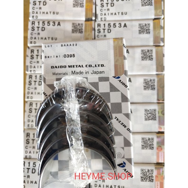 DAIDO METAL JAPAN CON ROD/MAIN BEARING SET PERODUA KANCIL KELISA KENARI
