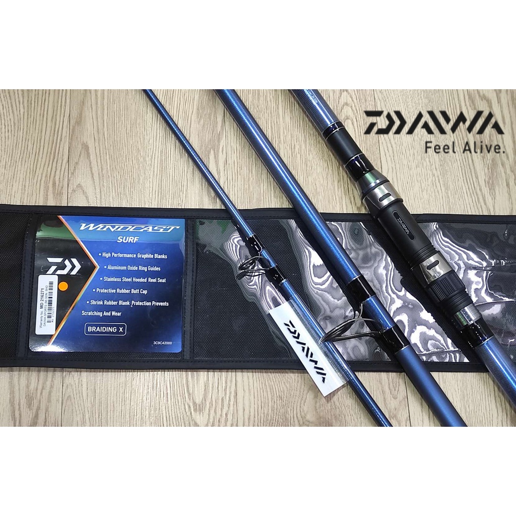 Daiwa Windcast Surf Ex Fishing Rod Shopee Malaysia