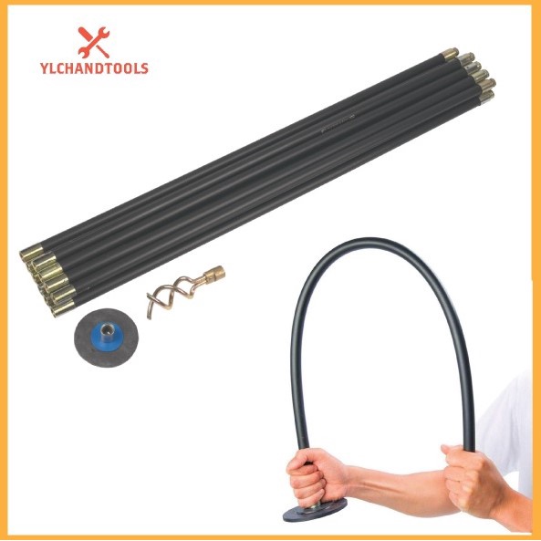 ''HOROBIN'' 1,2,5 PIECE 4FT DRAIN CLEANING ROD ( MADE IN ENGLAND