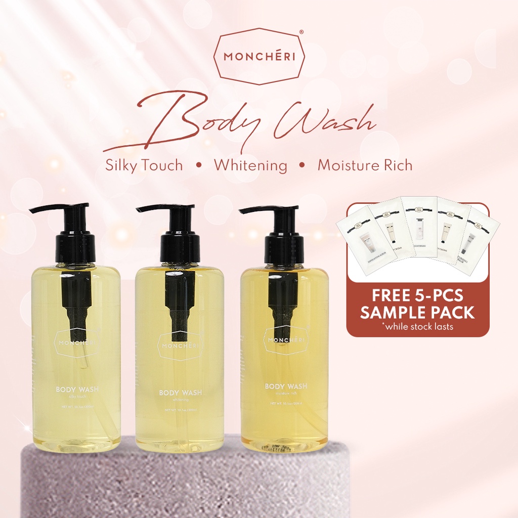 MON CHERI Body Wash Shower Cream Shower Gel 300ml SulfateFree