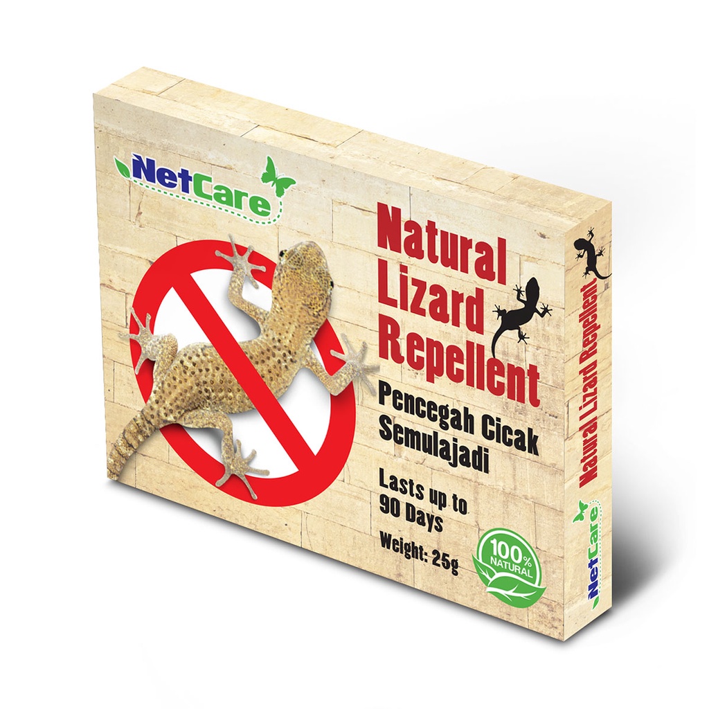 Netcare Natural Lizard Repellent Scent / Bau Penghalau Cicak 25G