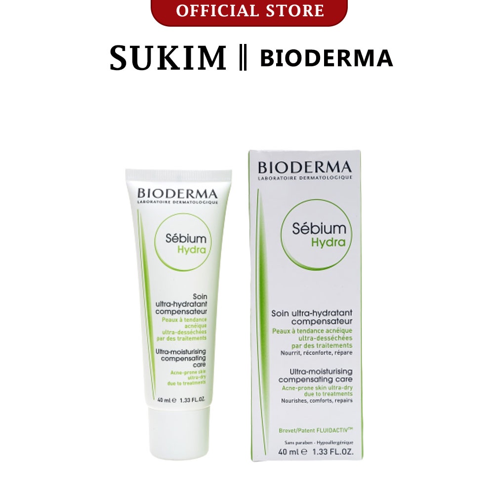 Bioderma Sebium Hydra Bioderma moisturizer for acne skin 40ml