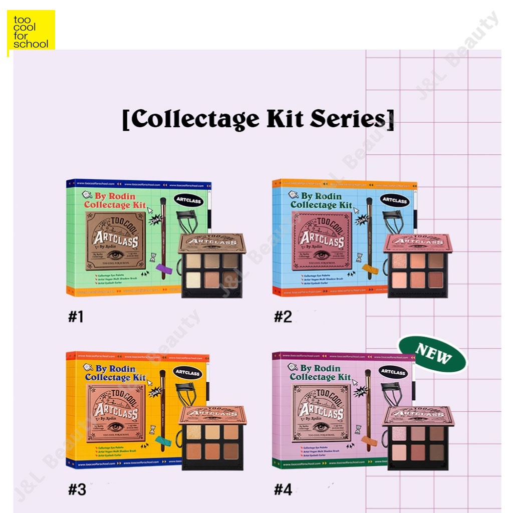 (too cool for school)Special makeup kit/ Art Class By Rodin Collectage