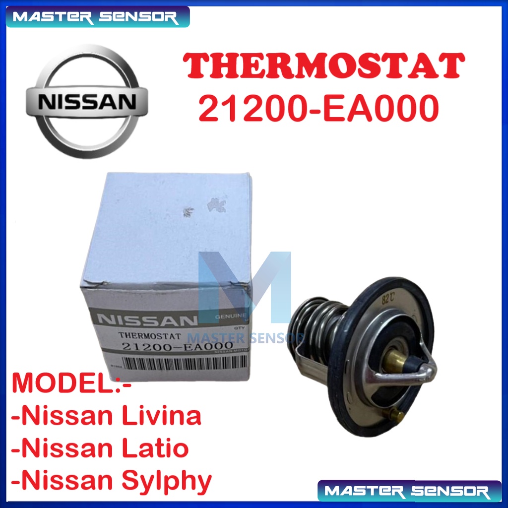 NISSAN Genuine Thermostat With Rubber (seal) Nissan Livina / Latio ...