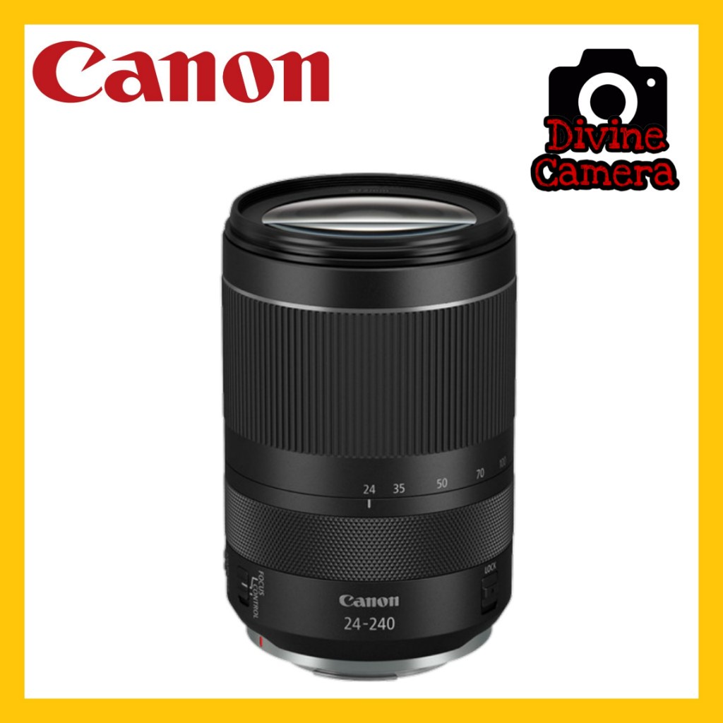 Canon RF 24-240mm f/4-6.3 IS USM Lens 1+2 Years Warranty Canon Malaysia