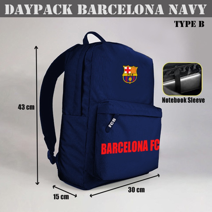 Barcelona School Bag - BARCA Bag - BARCELONA Sling Bag - Children's Ball Bag - BARCA Bag