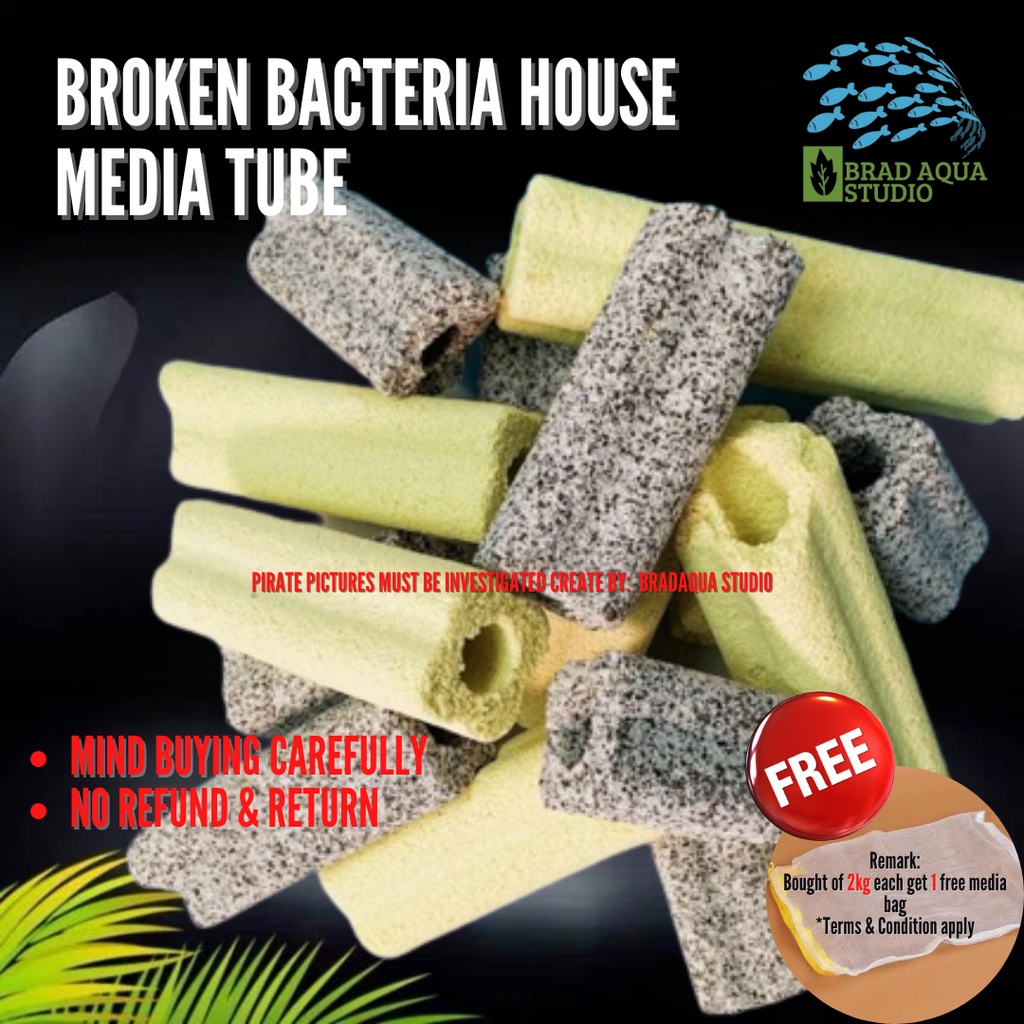 AQUARIUM Nano Bacteria House (Broken) Filter Media Bio Filter Media Cultivate Nitrifying Bacteria Freshwater/Seawater