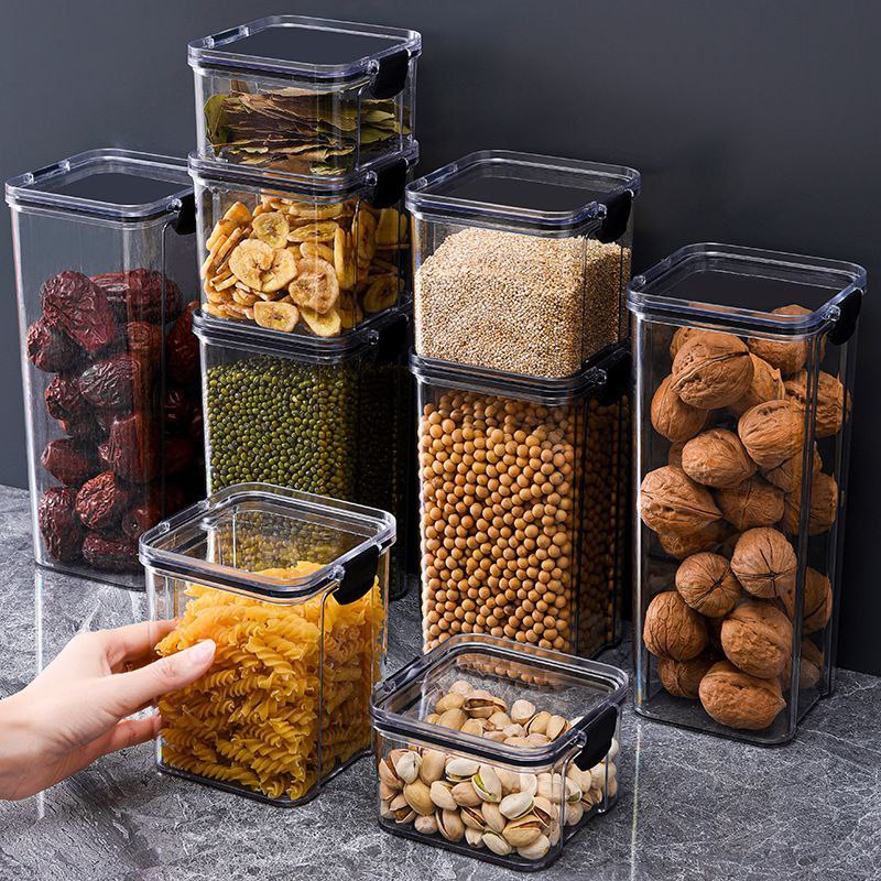 KITCHOME SHOP New Korean Airtight Stackable Food Multigrain Storage ...
