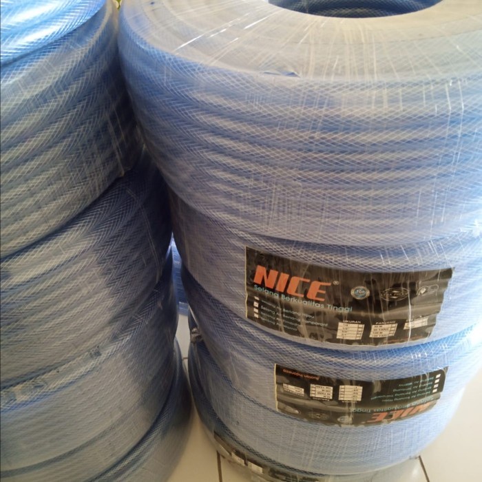 5 inch diameter water hose, 100 yards long, transparent thread hose
