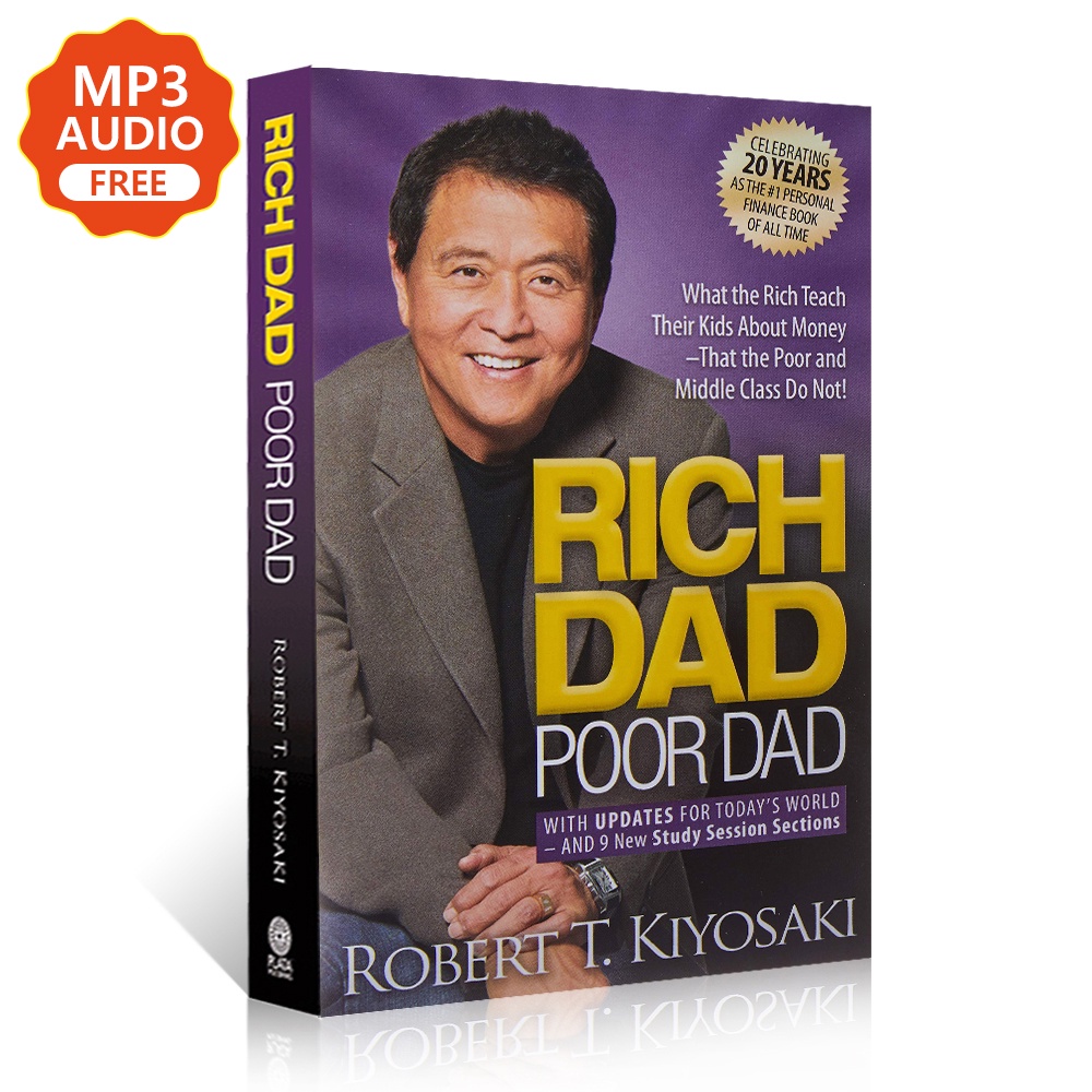 Rich Dad Poor Dad Robert Toru Kiyosaki Personal Finance Books Financial Intelligence Enlightenment Book Economic Investment Enterprise Management English Books