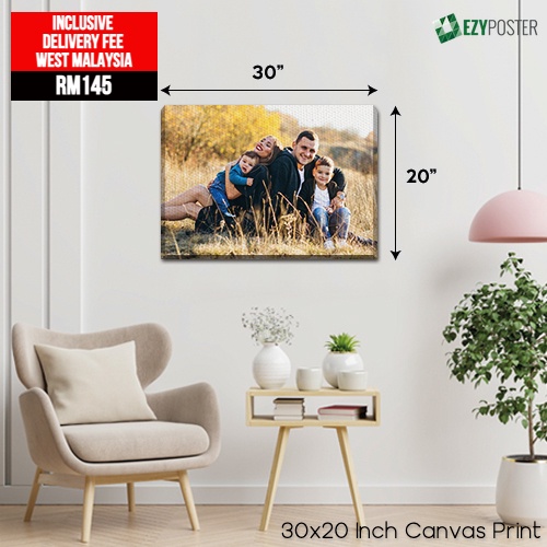 *Shipping Included* 20x30 Framed Inch Custom Canvas Print/Canvas with Frame/Canvas Photo Print