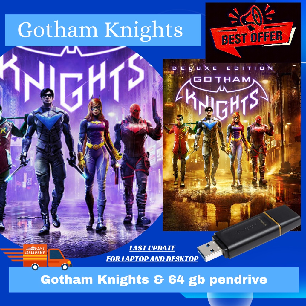 Gotham Knights Deluxe Edition | PC Original | DLC | Online & Offline ...